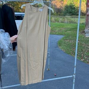 Nordstrom Collection Tan Sheath Dress